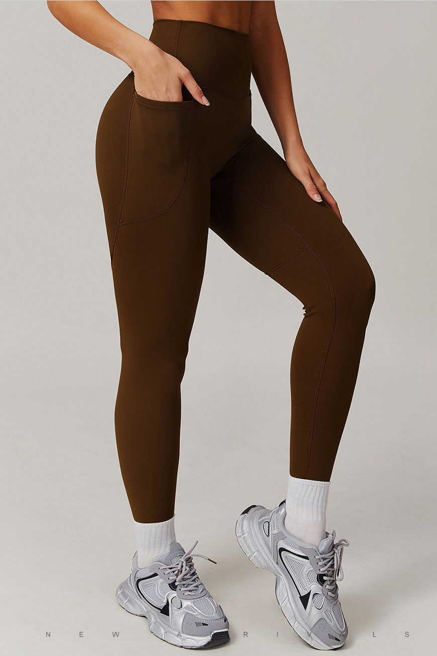 High-Waist Sculpt Pocket Leggings