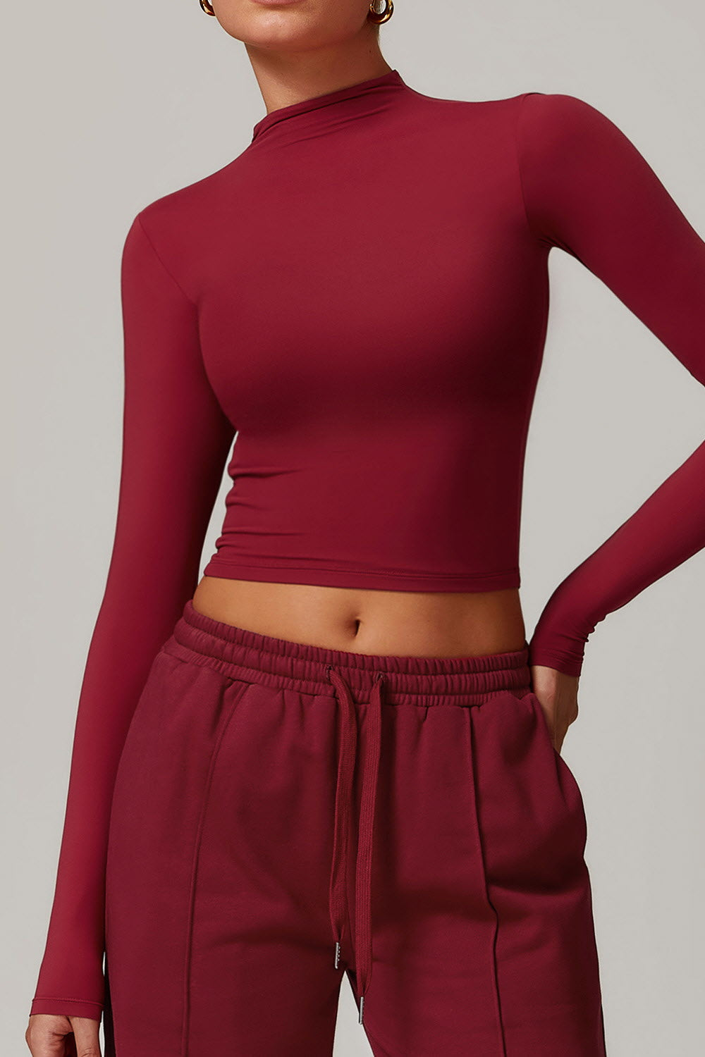 Harmony High-Neck Long Sleeve