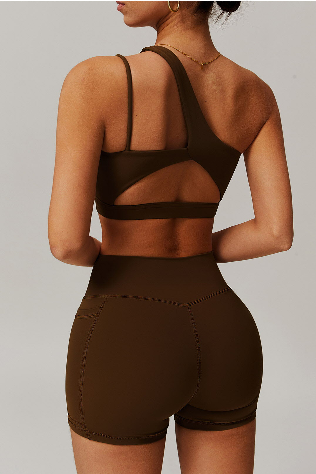 High-Waist Sculpt Pocket Shorts