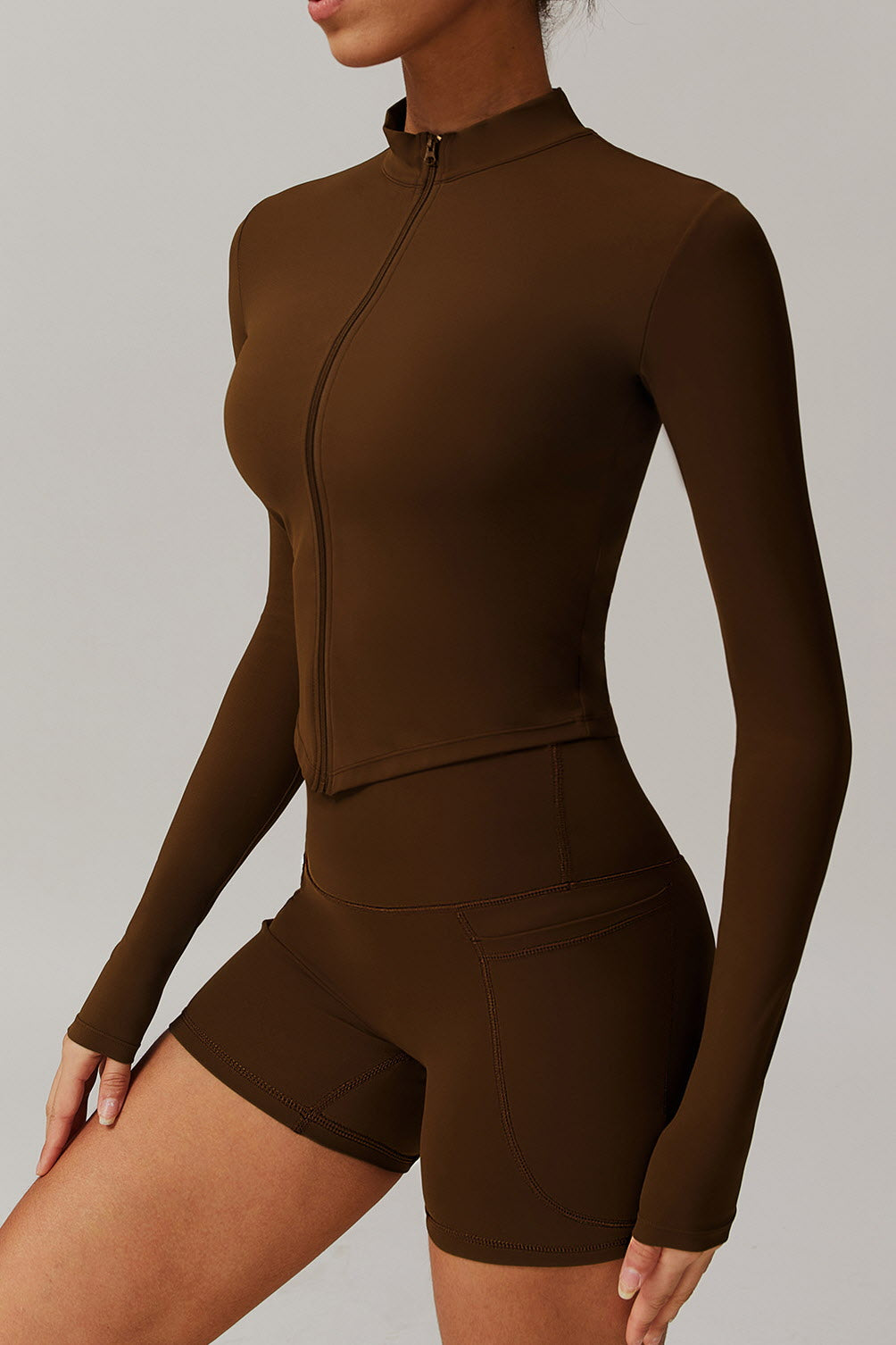 High-Waist Sculpt Pocket Shorts