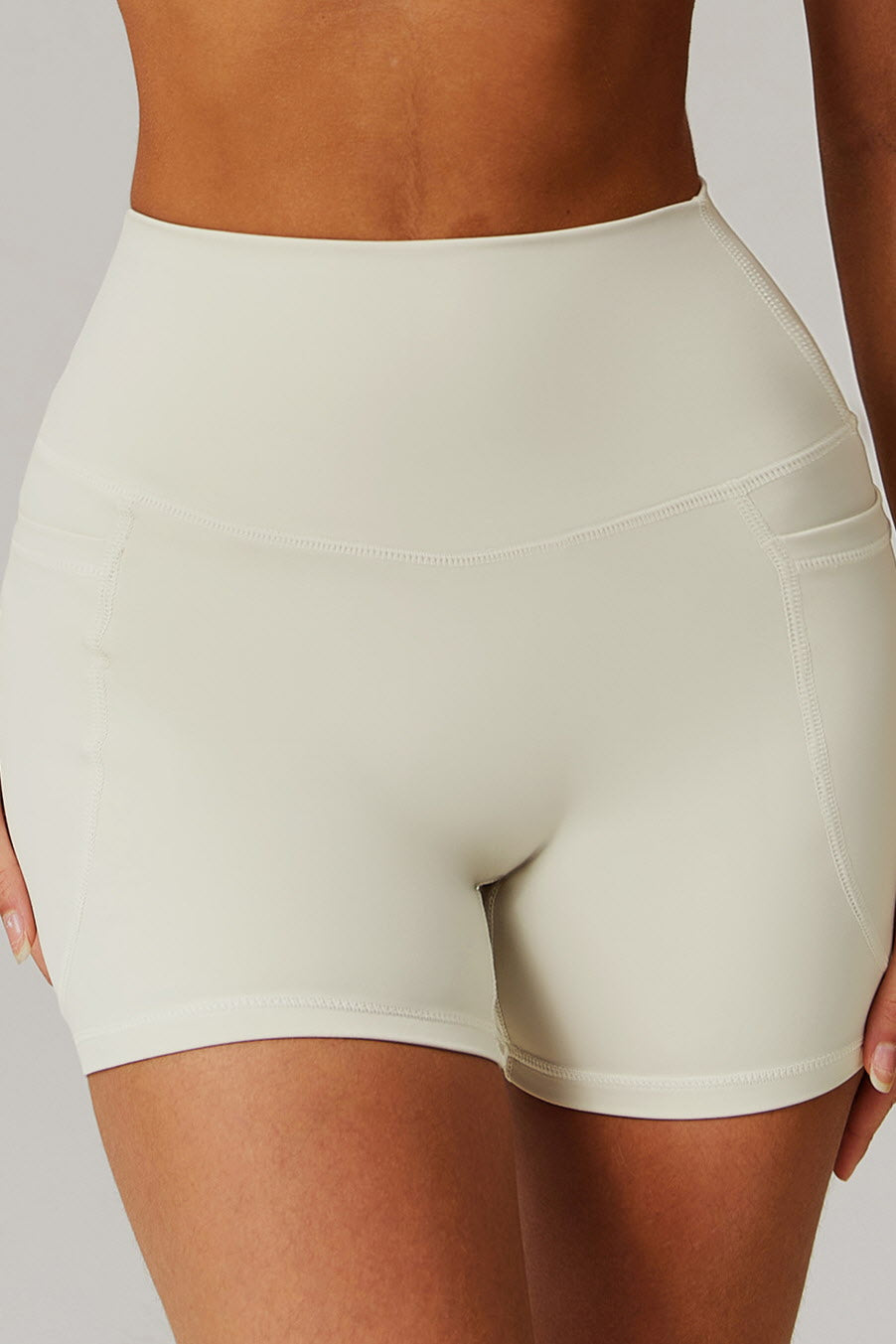 High-Waist Sculpt Pocket Shorts