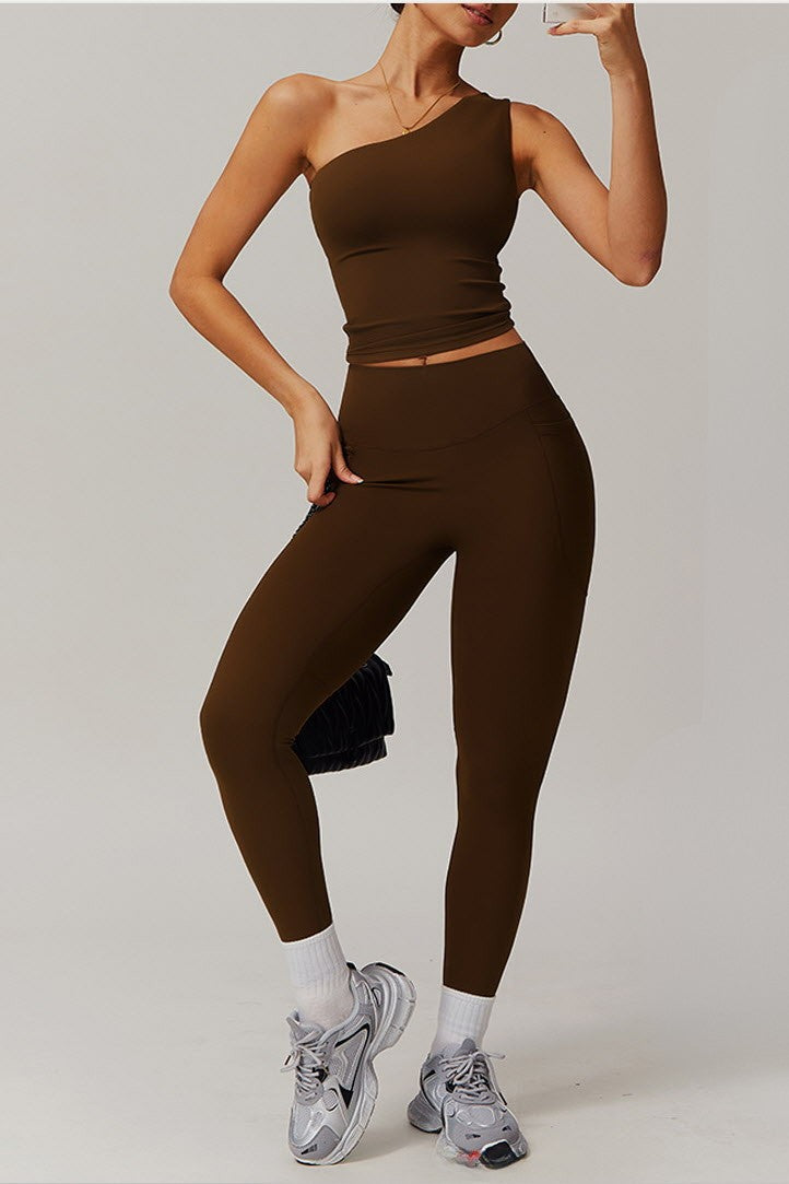 High-Waist Sculpt Pocket Leggings