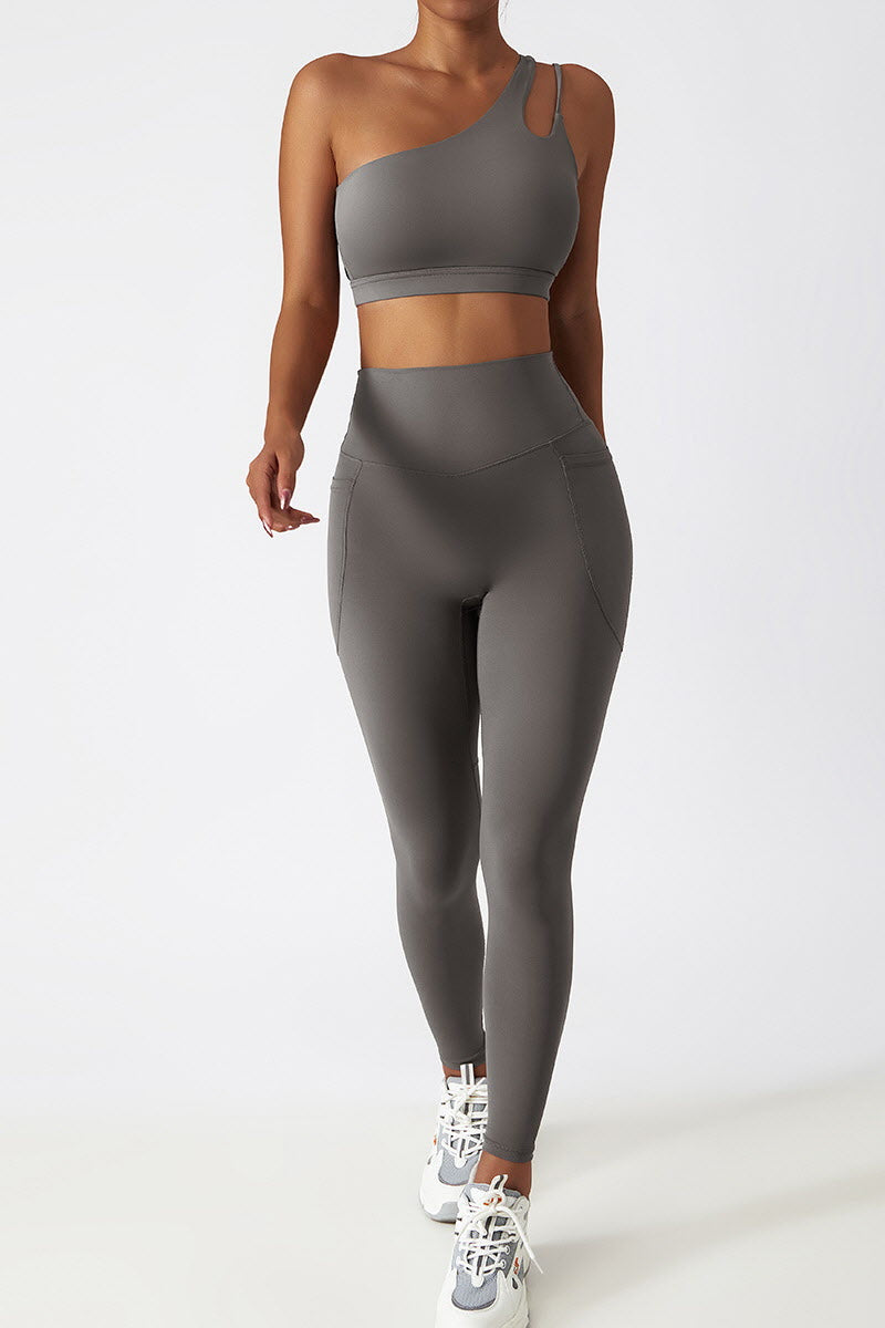 High-Waist Sculpt Pocket Leggings