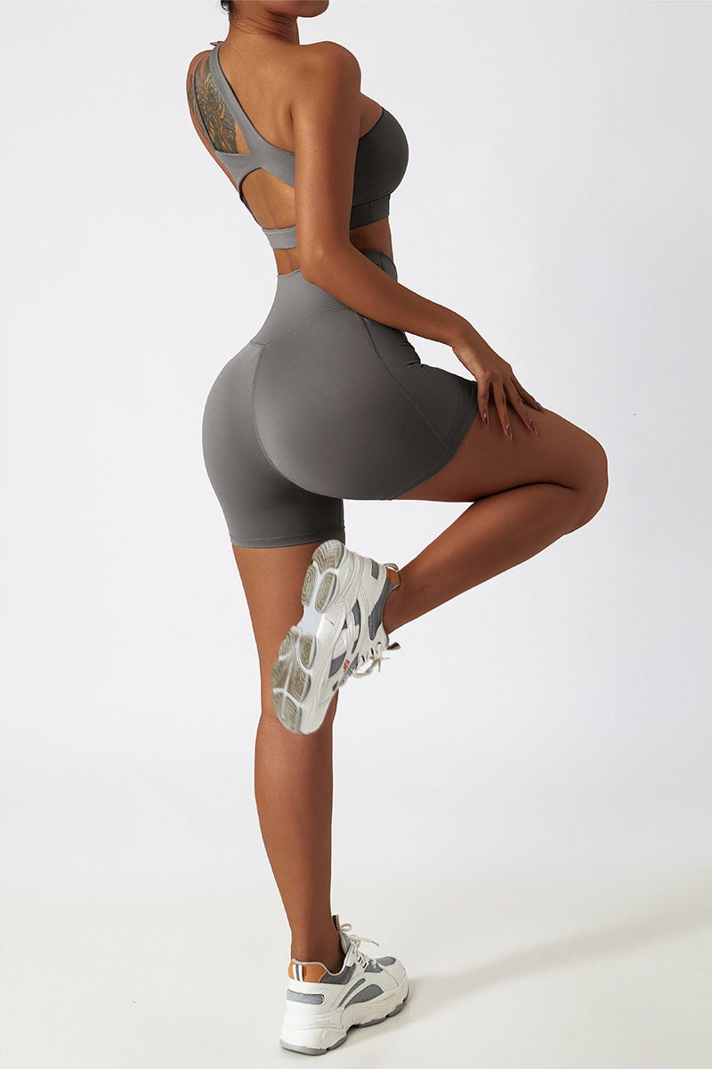 High-Waist Sculpt Pocket Shorts