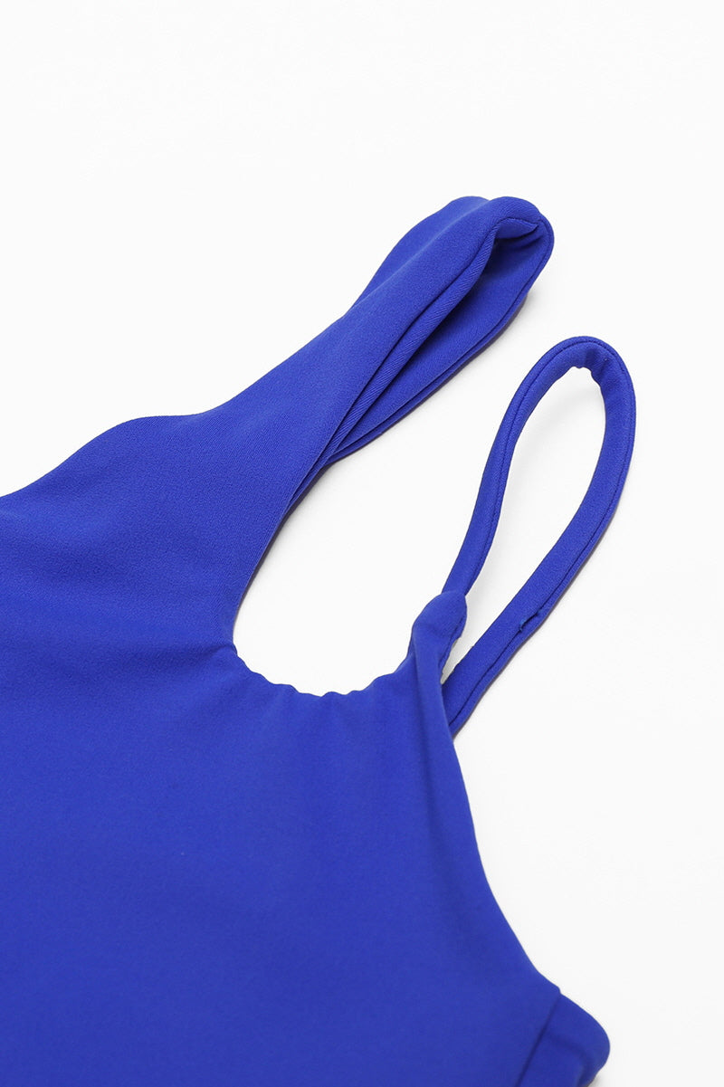 One-Shoulder Shockproof Yoga Bra