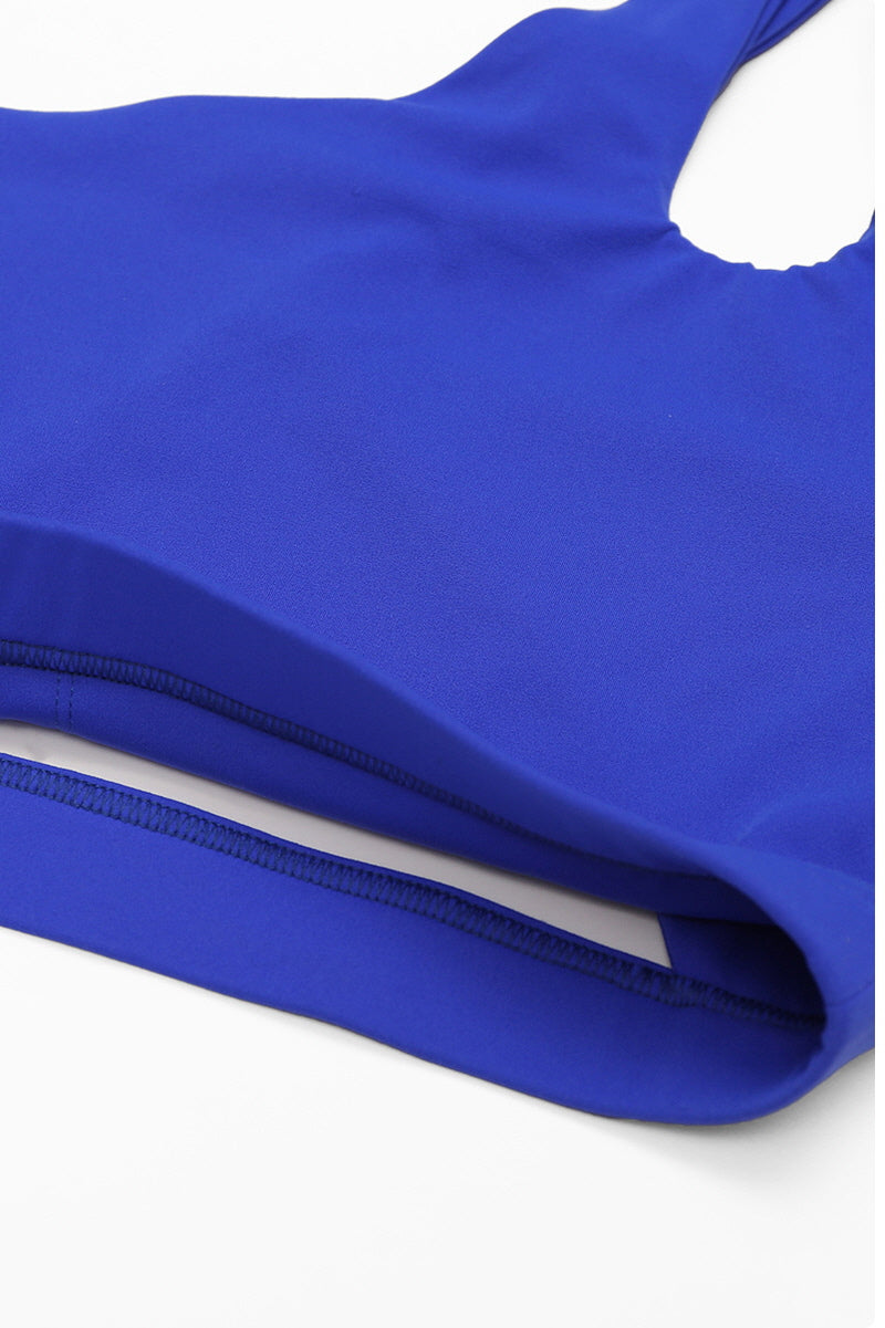 One-Shoulder Shockproof Yoga Bra