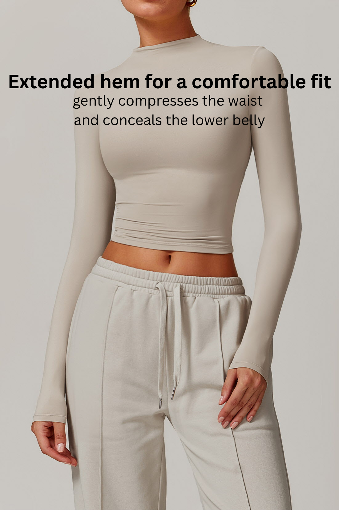 Harmony High-Neck Long Sleeve