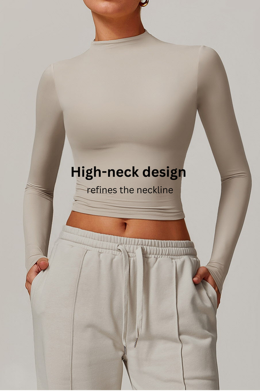 Harmony High-Neck Long Sleeve