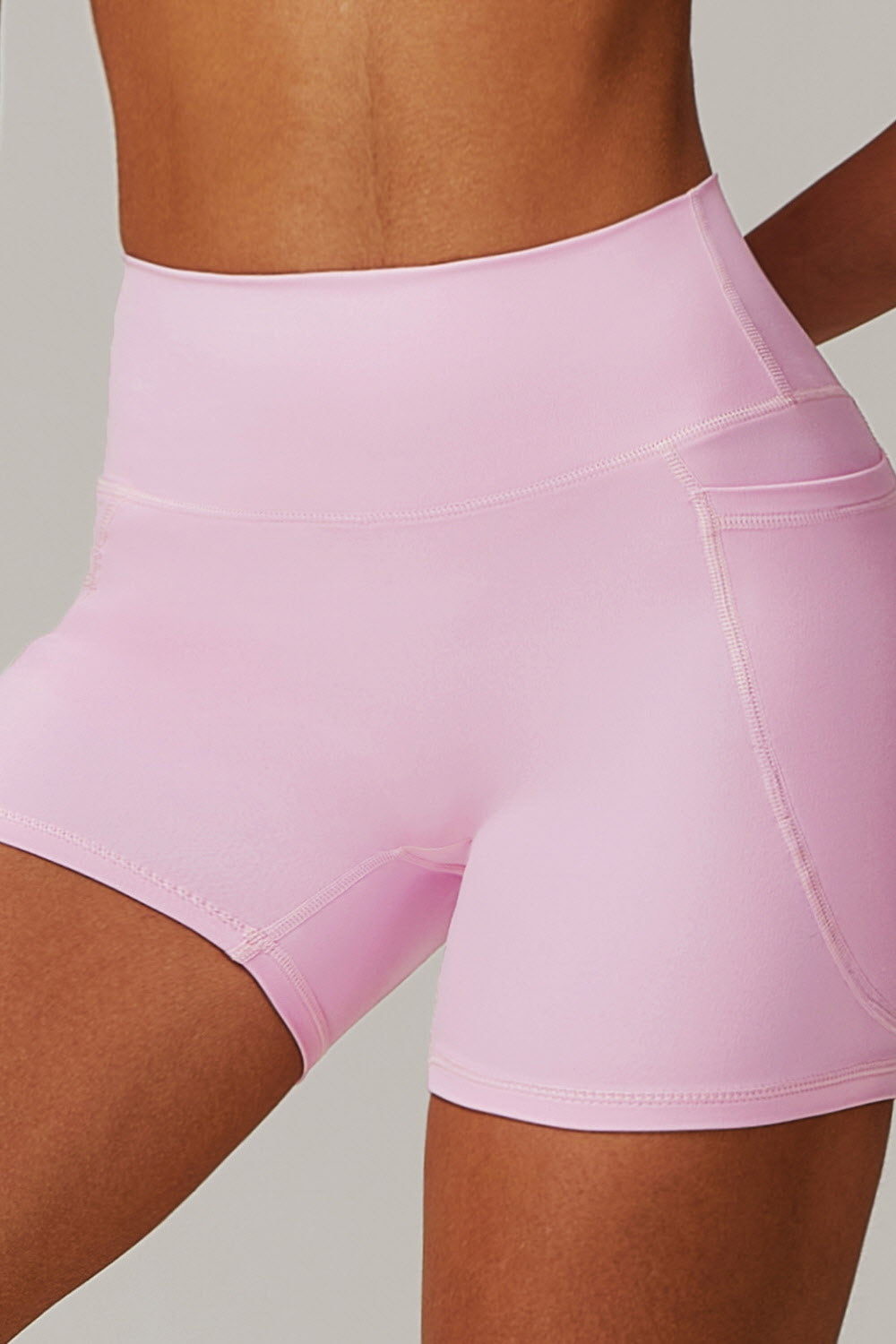 High-Waist Sculpt Pocket Shorts