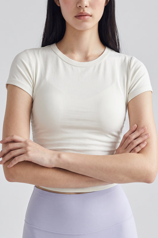 Prana Ruched Cloud Tee