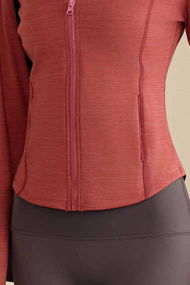 Arden Curve Zip Hoodie