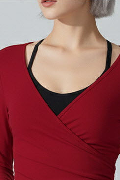Velora Wrap Sculpt Top