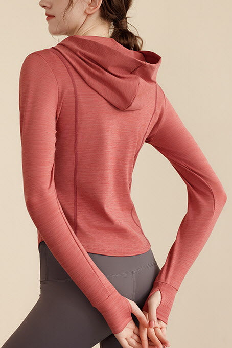 Arden Curve Zip Hoodie