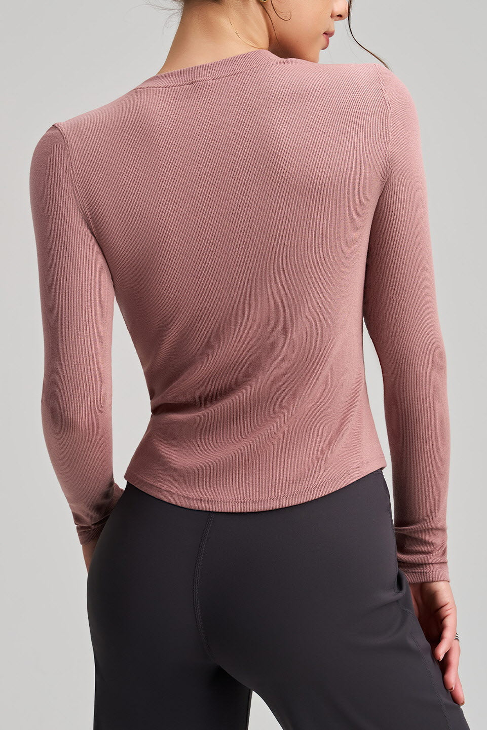 Aurelia Button Contour Long Sleeve