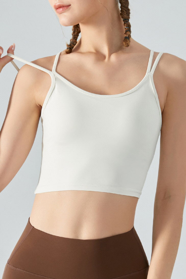 Prana Aura Skinny-Strap Bra Top