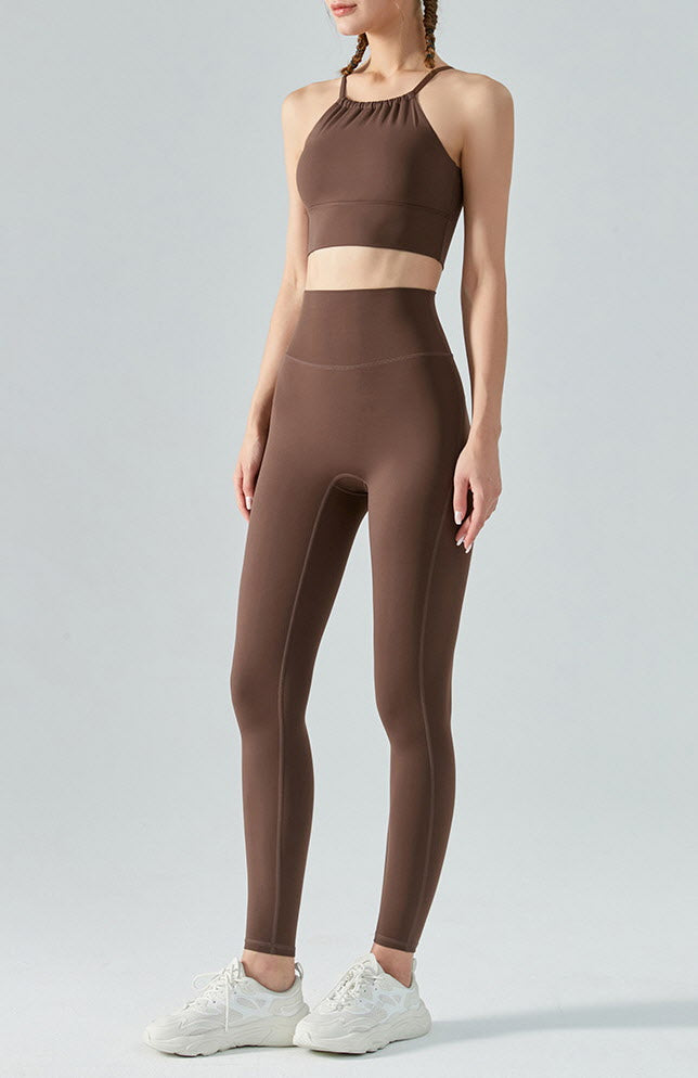 Shanti Gathered Halter Bra
