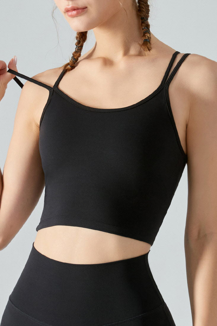 Prana Aura Skinny-Strap Bra Top