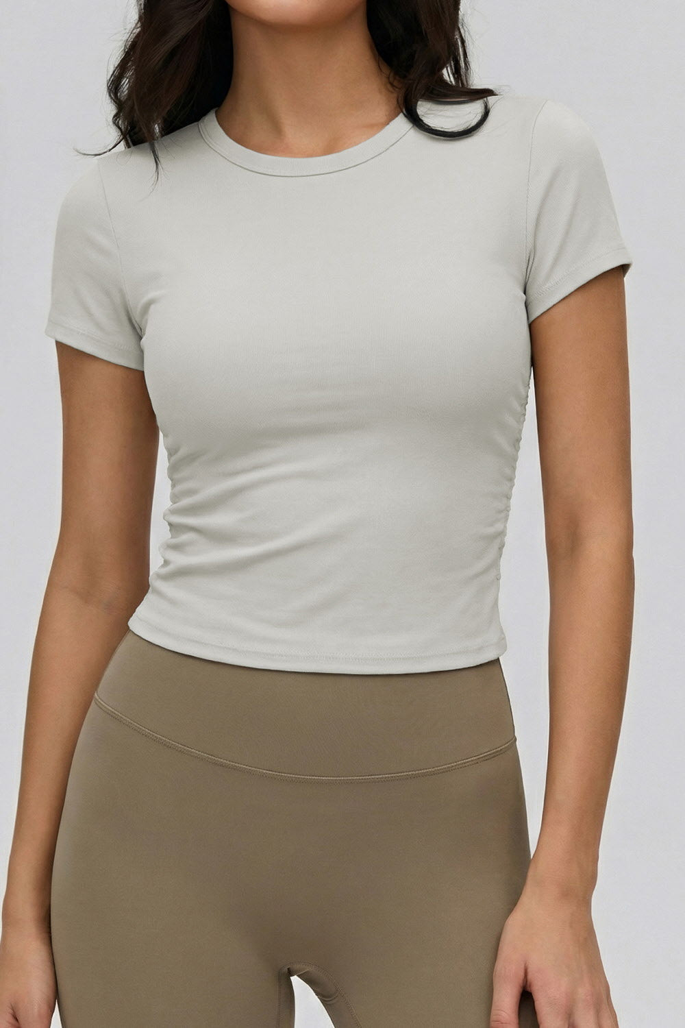 Prana Ruched Cloud Tee