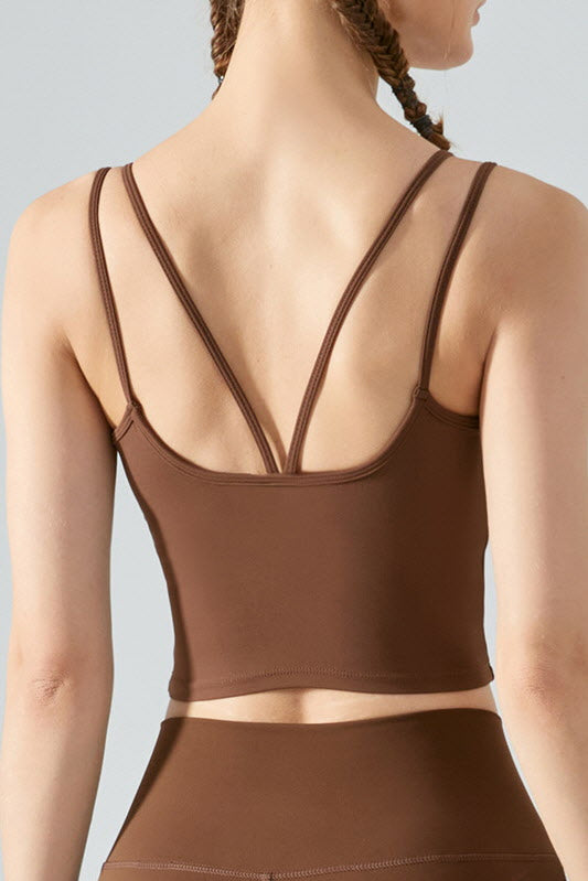 Prana Aura Skinny-Strap Bra Top