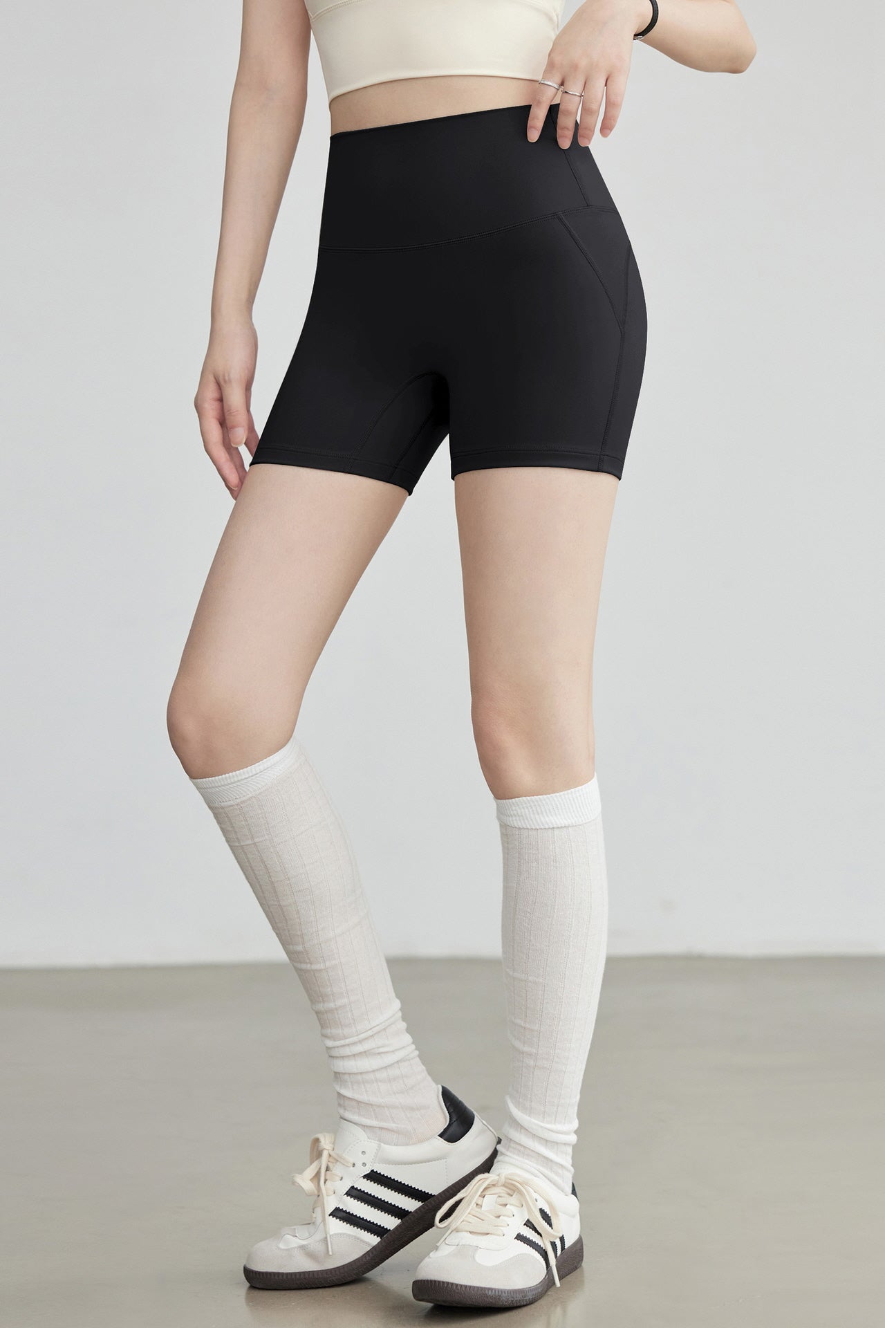 Prana High-Rise Sculpt Biker Shorts (3")