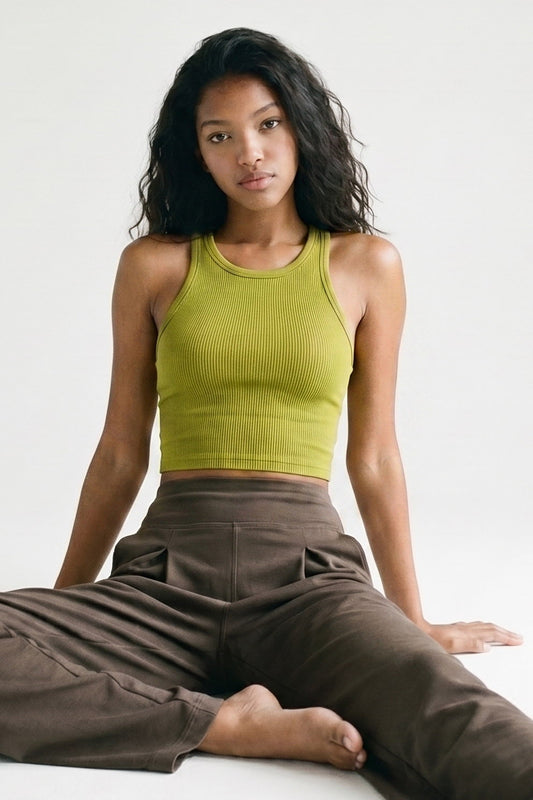 Shanti Ribbed Sculpt Tank