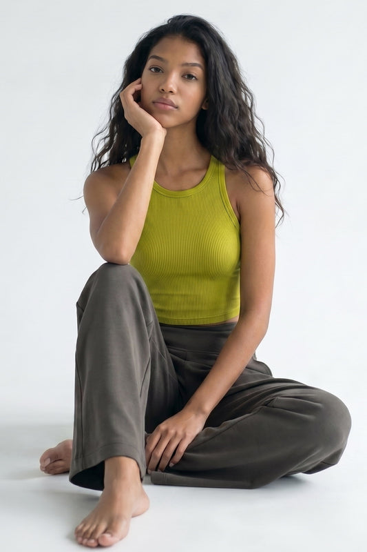 Shanti Ribbed Sculpt Tank