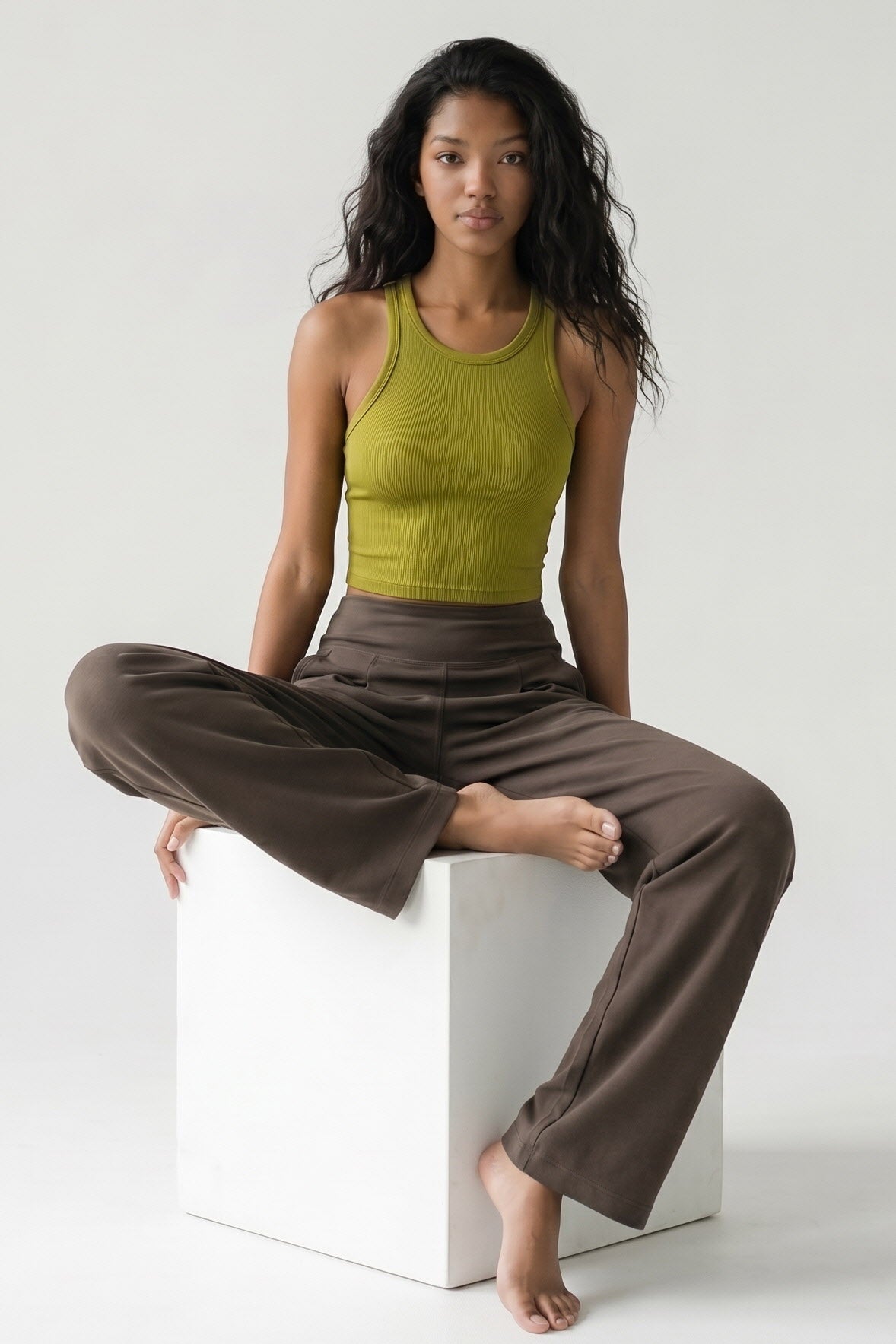 Shanti Ribbed Sculpt Tank