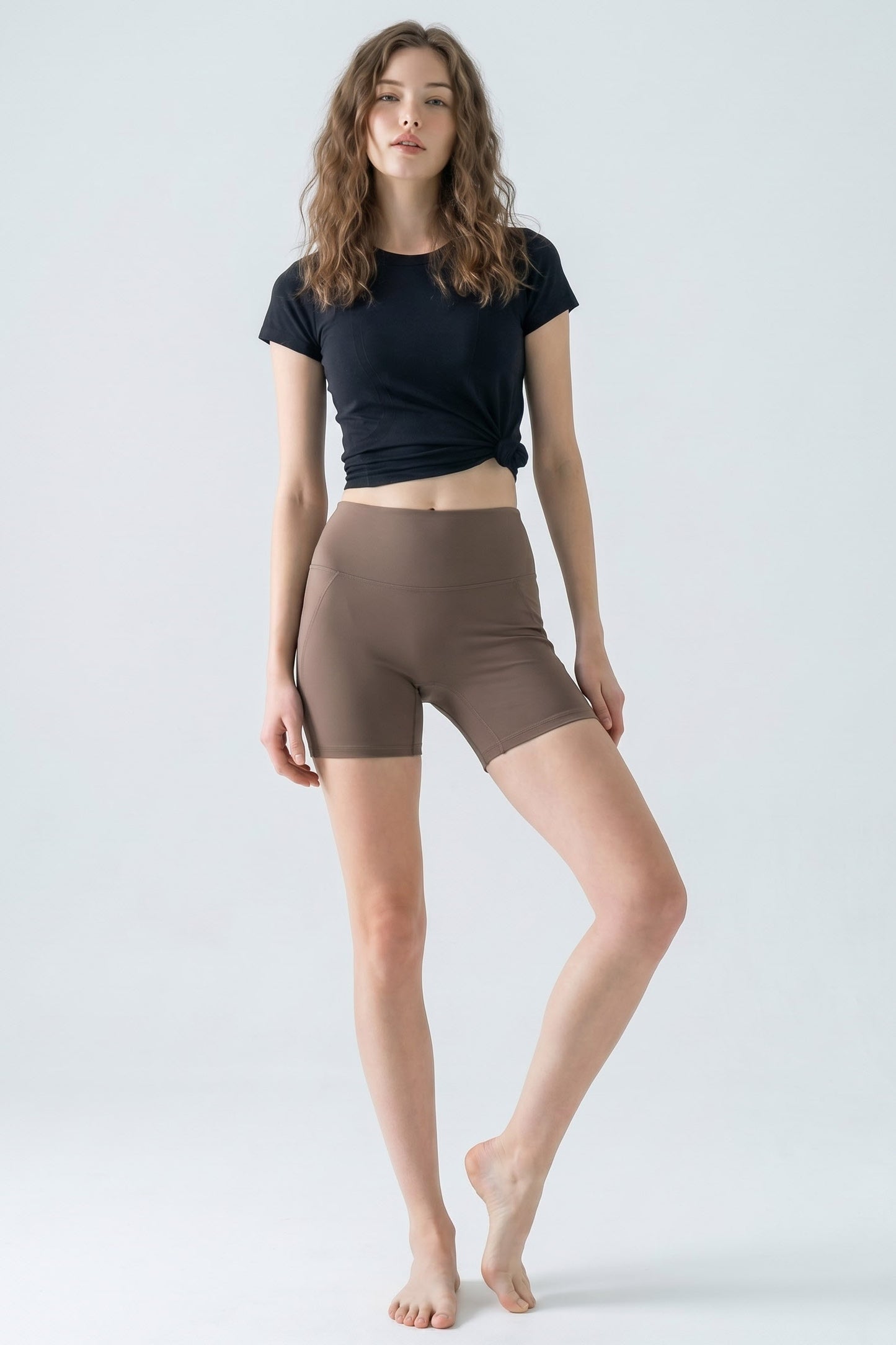 Prana High-Rise Sculpt Biker Shorts (3")