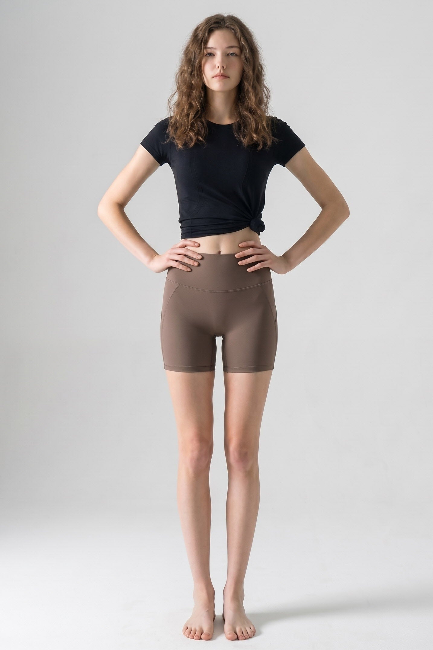 Prana High-Rise Sculpt Biker Shorts (3")